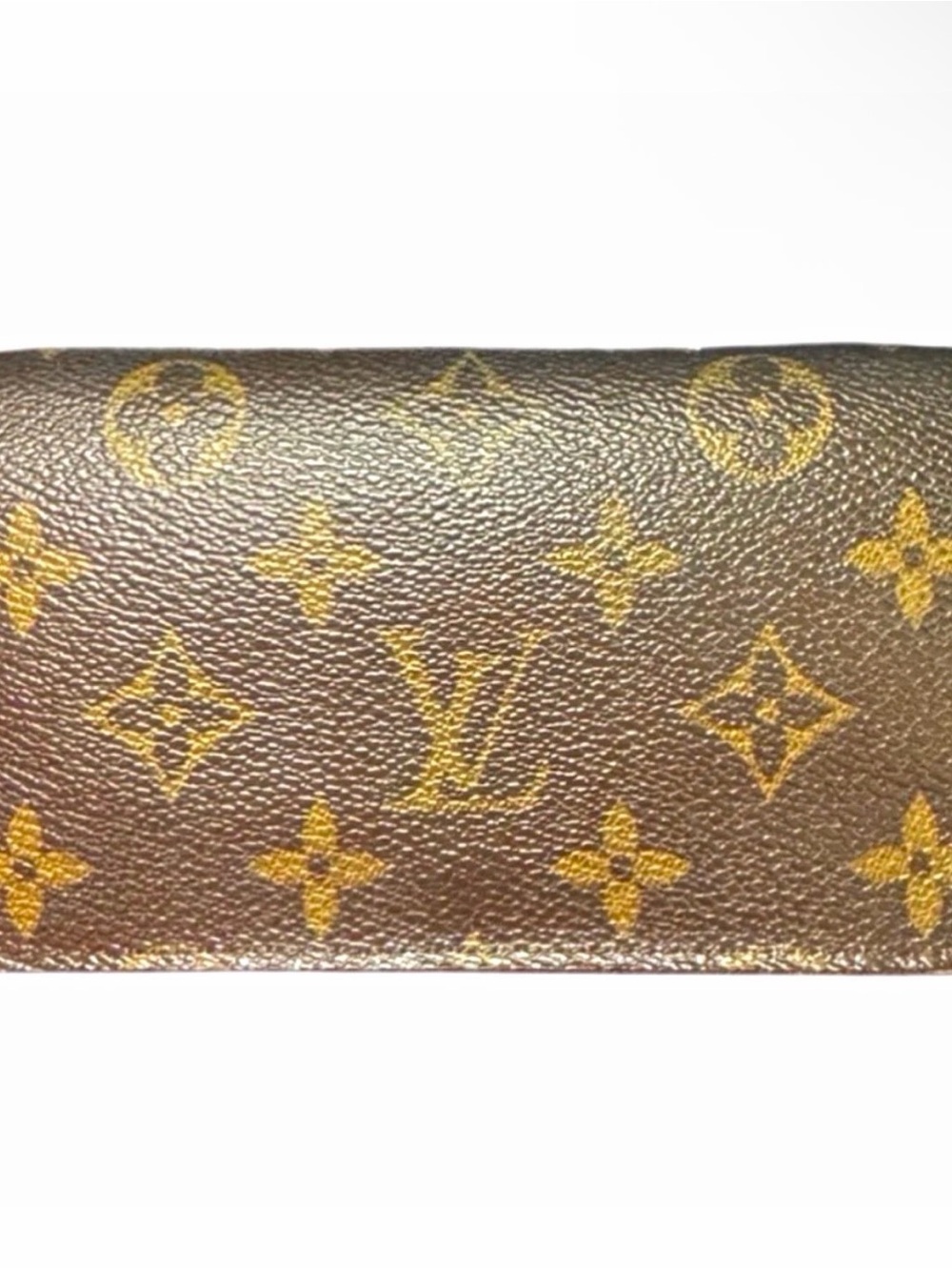 Louis Vuitton Monogram Canvas Wallet in Brown and Gold